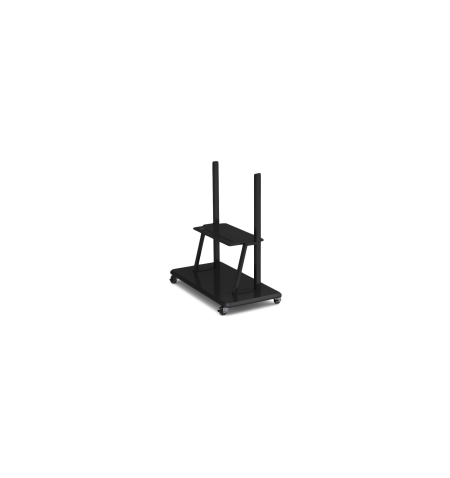 Prestigio MultiBoard stand PMBST01 can accommodate all screen sizes from 55-98'' screens. Includes roll wheels for easy adjustme