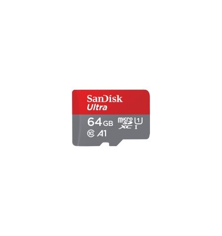 SanDisk_Ultra microSDXC_64GB + SD Adapter_120MB/s  A1 Class 10 UHS-I