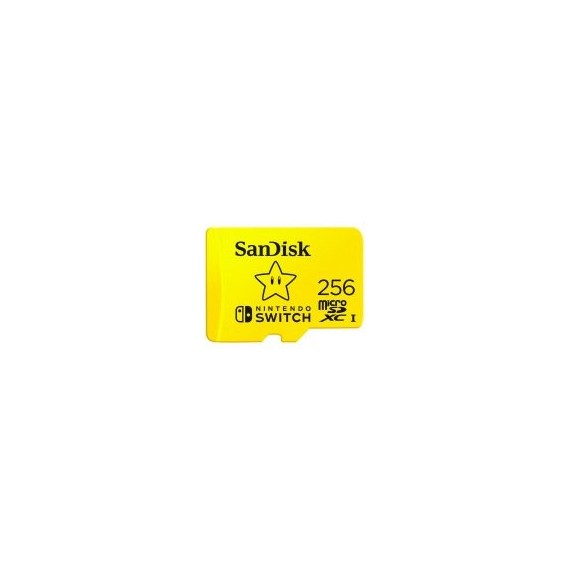 SanDisk microSDXC card for Nintendo Switch 256GB, 100MB/s Read, 90MB/s Write, V30, U3, C10, A1, UHS-1