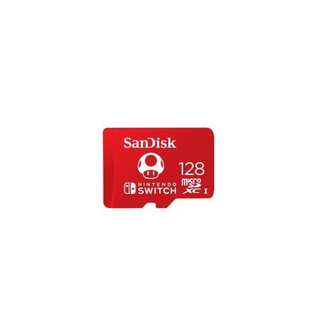 SANDISK 128GB microSDXC UHS-I Card for Nintendo Switch