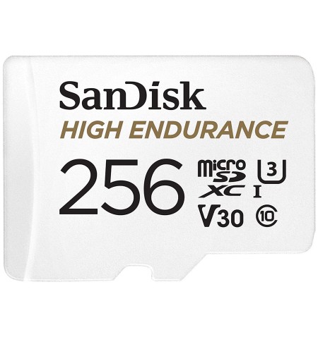 SANDISK 256GB microSDHC Card with Adapter