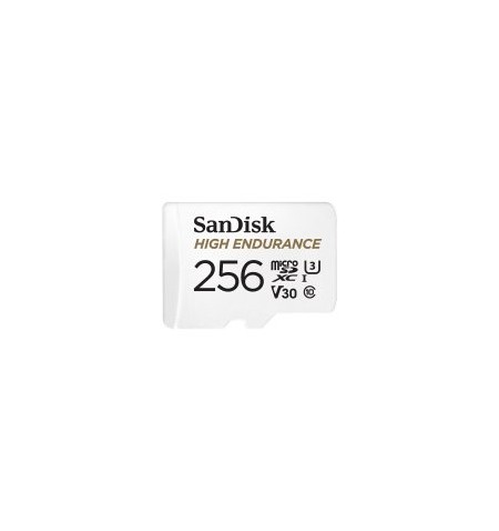 SANDISK 256GB microSDHC Card with Adapter
