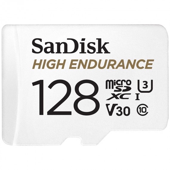 SANDISK 128GB MAX ENDURANCE microSDHC Card with Adapter