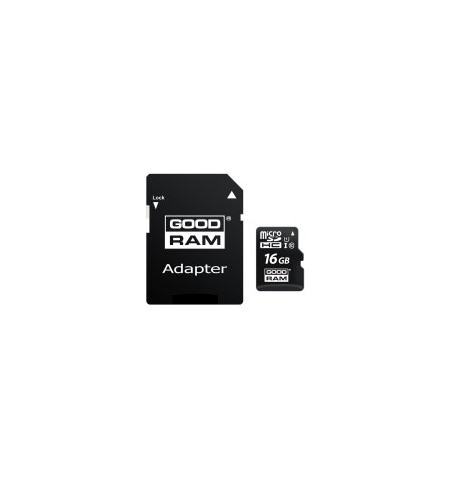 GOODRAM 16GB MICRO CARD class 10 UHS I + adapter