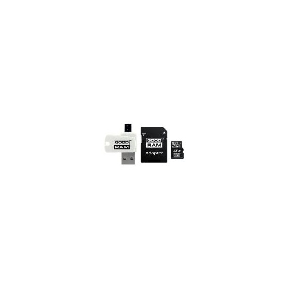 GOODRAM 32GB MicroSDHC with adapter