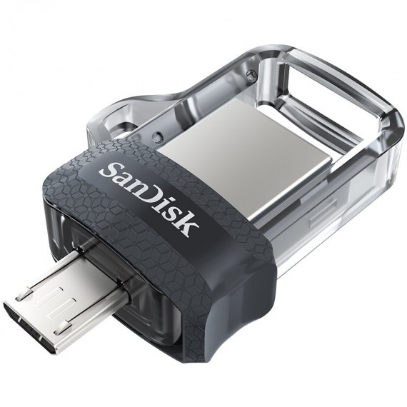 SanDisk Ultra Dual Drive m3.0 16GB Grey & Silver  EAN: 619659149543