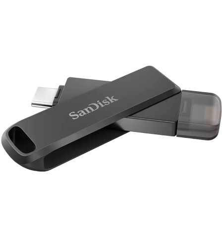 SanDisk iXpand Flash Drive Luxe 128GB - USB-C + Lightning