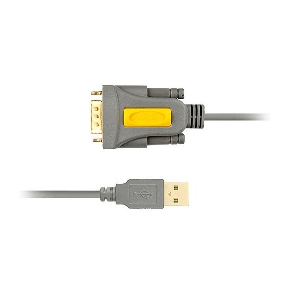 Serial Adapter AXAGON (USB Type A (Male) - D-Sub 9-pin (DB-9) (Female), USB 2.0/RS232, Gold Plated Connectors, 1.5m) Gray