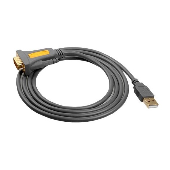 Serial Adapter AXAGON (USB Type A (Male) - D-Sub 9-pin (DB-9) (Female), USB 2.0/RS232, Gold Plated Connectors, 1.5m) Gray