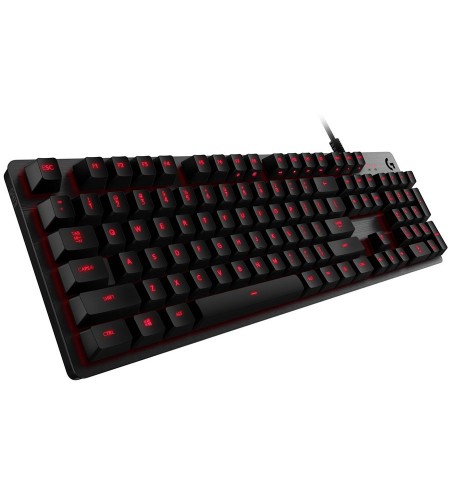 LOGITECH G413 Mechanical Gaming Keyboard - CARBON - PAN - USB - NORDIC - RED LED