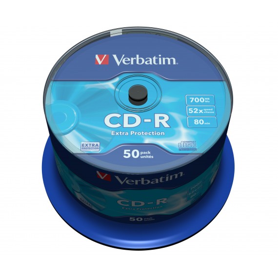 Verbatim CD-R Extra Protection 700 MB 50 vnt