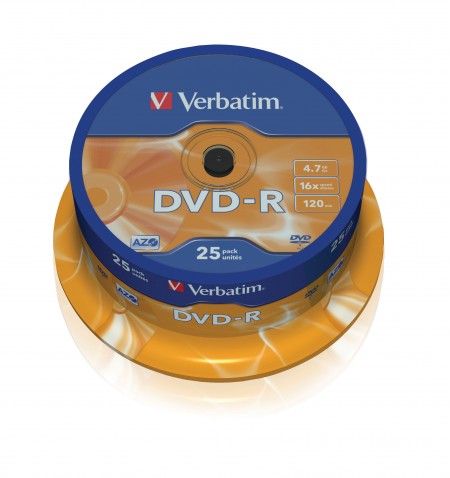 Verbatim 43667 4,7 GB DVD-R 25 vnt