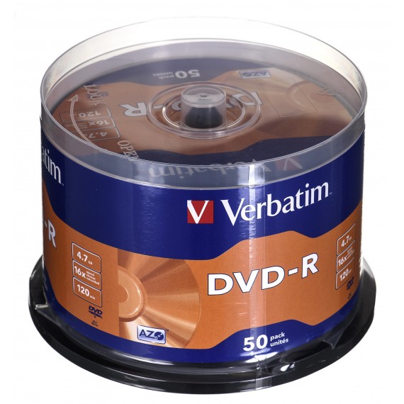 Verbatim DVD-R Matt Silver 4,7 GB 50 vnt