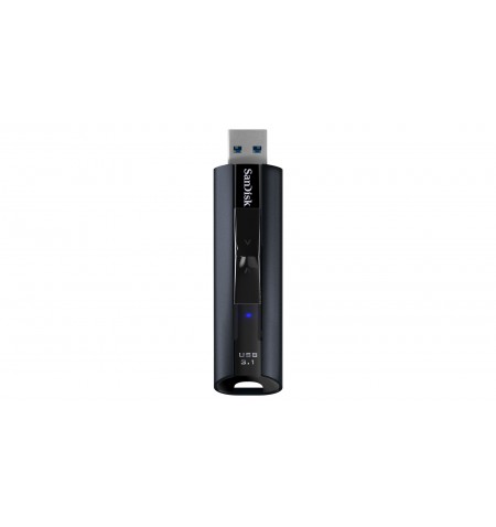 Sandisk Extreme Pro USB atmintukas 256 GB USB A tipo 3.2 Gen 1 (3.1 Gen 1) Juoda