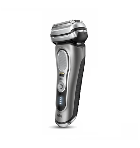 Braun Shaver 9415s Operating time (max) 60 min, Wet & Dry, Silver