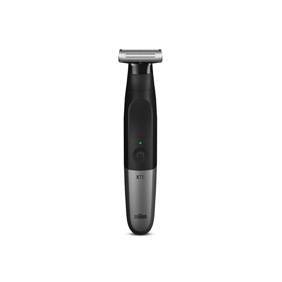Braun Beard trimmer XT5200  Operating time (max) 50 min, Built-in rechargeable battery, Black/Silver, Cordless or corded