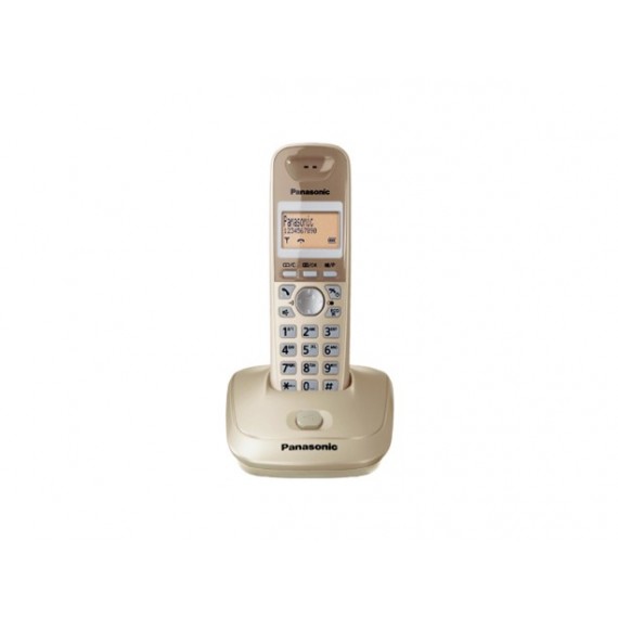 Panasonic KX-TG2511 DECT telefonas Rusvai gelsvas Skambintojo ID