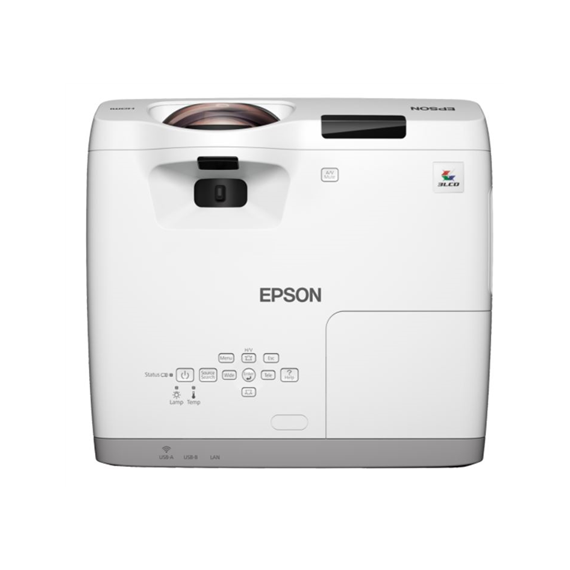Epson Short Throw Series EB-530 XGA (1024x768), 3200 ANSI lumens, 16.000:1, White,