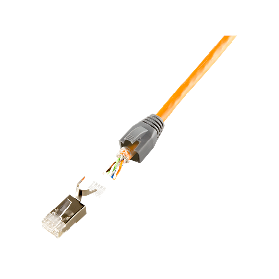 Logilink Modular Plug RJ45 for Cat.7,Cat.6A, Cat.6 cable, 50pcs