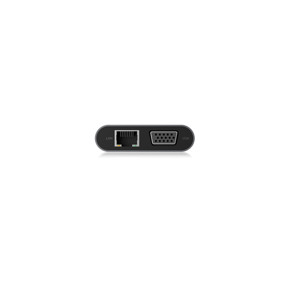 Icy Box IB-DK4040-CPD USB Type-C  DockingStation with two video interfaces