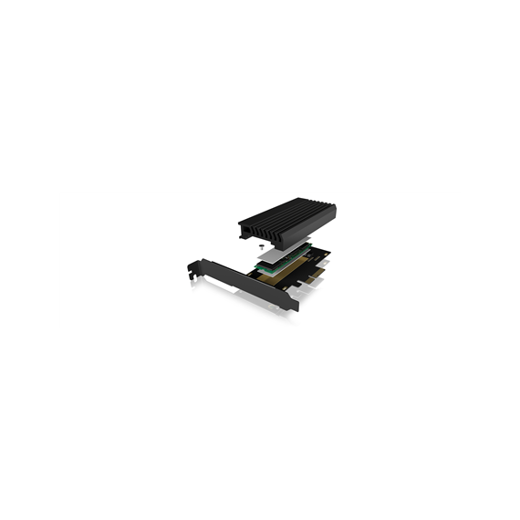 Icy Box IB-PCI214M2-HSL PCIe extension card