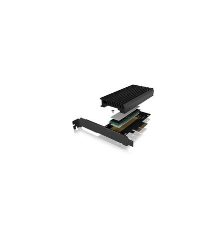 Icy Box IB-PCI214M2-HSL PCIe extension card