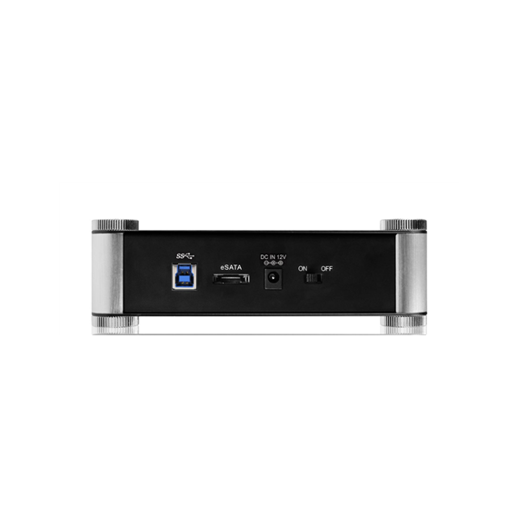 Raidsonic ICY BOX IB-550StU3S External enclosure for 5.25  SATA Blu-Ray/CD/DVD Drives and 3.5  HDDs USB 3.0