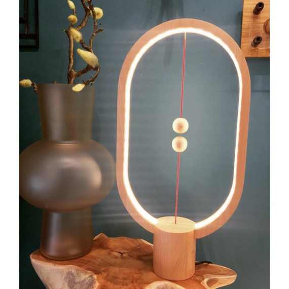 Allocacoc Heng Balance stalinė lempa LED Medis