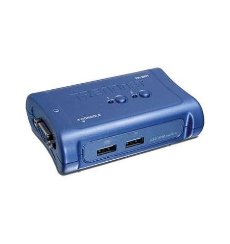 TRENDNET 2-Port USB KVM Switch Kit