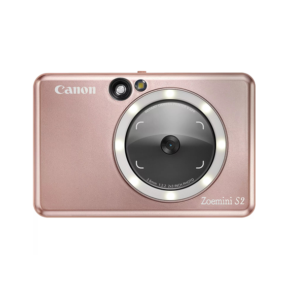 Canon Zoemini S2 Instant Camera, Rose Gold
