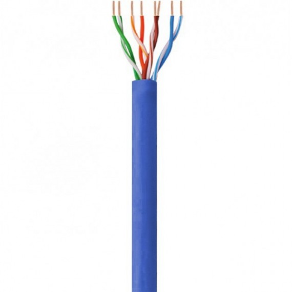 Techly ITP6-CCA-305-BL tinklo kabelis Mėlyna 305 m Cat6 U/UTP (UTP)