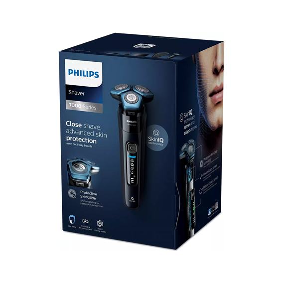 Philips Series 7000 Shaver S7783/59 Operating time (max) 60 min, Wet & Dry, Lithium Ion, Black