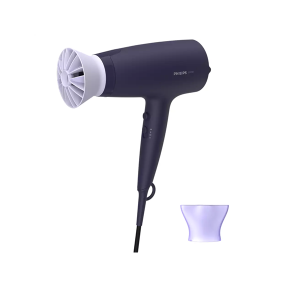 Philips Hair Dryer BHD340/10 2100 W, Number of temperature settings 6, Ionic function, Violet