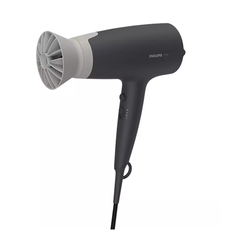 Philips Hair Dryer BHD351/10 2100 W, Number of temperature settings 6, Ionic function, Black/Grey