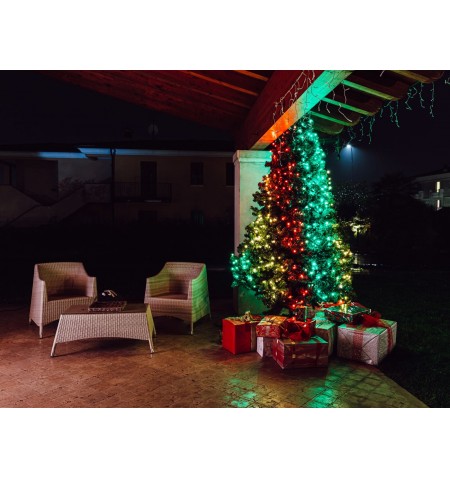 TWINKLY Strings 100 (TWS100STP-BEU) Išmaniosios Kalėdu eglutės lemputės 100 LED RGB 8 m