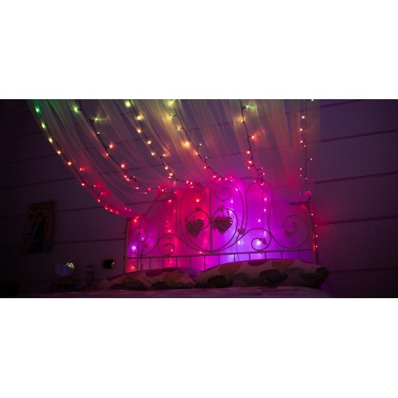 TWINKLY Strings 250 (TWS250STP-BEU) Išmaniosios Kalėdu eglutės lemputės 250 LED RGB 20 m
