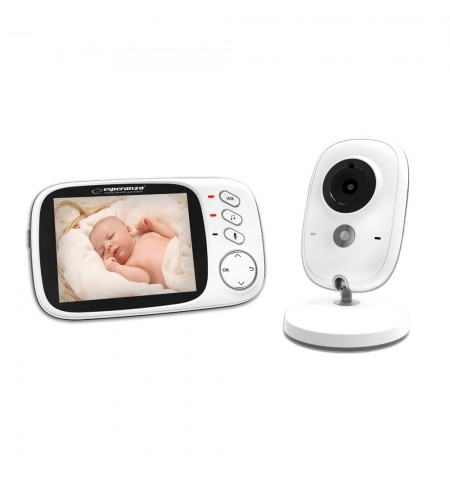 Esperanza EHM002 LCD kūdikiu monitorius 3,2  Baltas