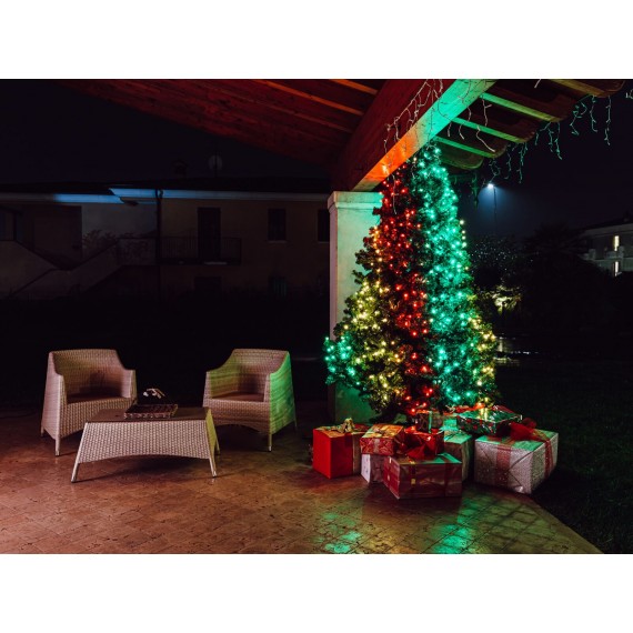 TWINKLY Strings 600 (TWS600STP-BEU) Išmaniosios Kalėdu eglutės lemputės 600 LED RGB 48 m