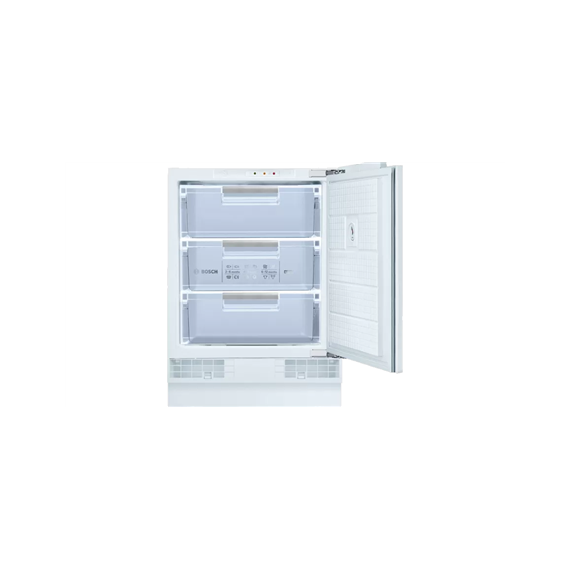 Bosch Freezer GUD15ADF0 Energy efficiency class F, Built-in, Upright, Height 82 cm, Freezer net capacity 106 L, 38 dB, White