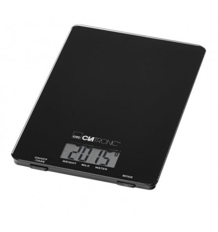 Clatronic KW 3626 Electronic kitchen scale Black Tabletop Rectangle