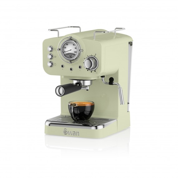 Swan SK22110GN coffee maker Espresso machine 1.2 L Manual