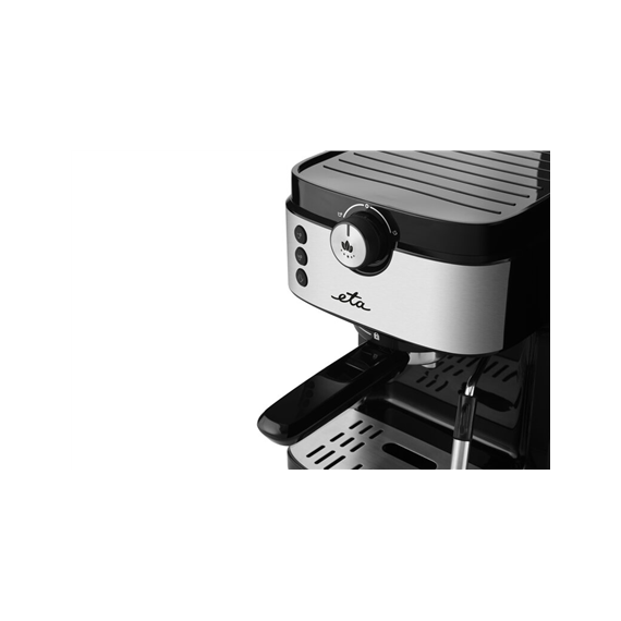 ETA Espresso Coffee maker Delizio ETA118090000 Pump pressure 20 bar, 1633 W, Black/Stainless steel