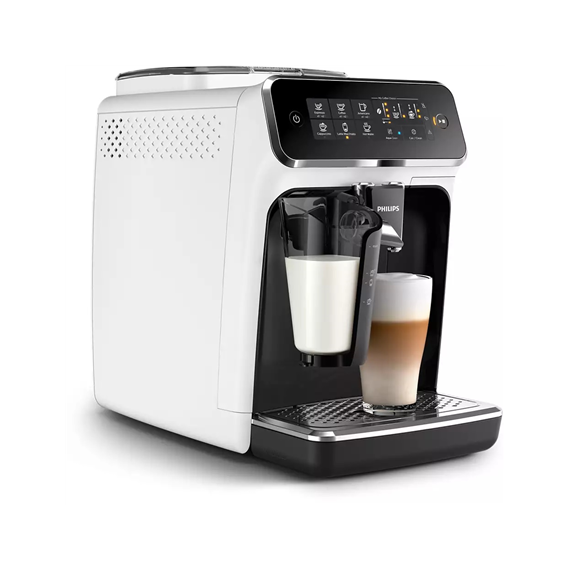 Philips Espresso Coffee maker EP3243/50 Pump pressure 15 bar, Built-in milk frother, Fully automatic, 1500 W, Black/White