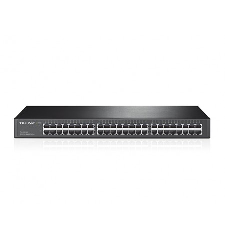 TP-LINK TL-SG1048 Ne-valdomas Gigabit Ethernet (10/100/1000) Juoda 1U