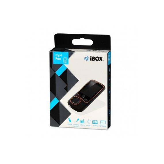 iBox IMP34V1816BK MP3 / MP4 grotuvas Juoda 4 GB
