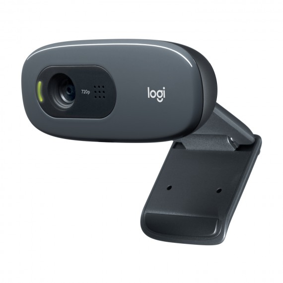 Logitech C270 HD WEBCAM internetinė kamera 3 MP 1280 x 720 pikseliai USB 2.0 Juoda
