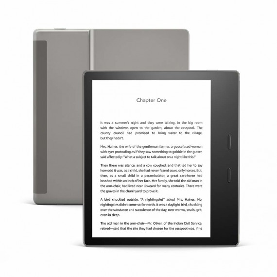 Amazon Kindle Oasis elektroniniu knygu skaityklė Lietimui jautrus ekranas 32 GB „Wi-Fi“ Grafitas