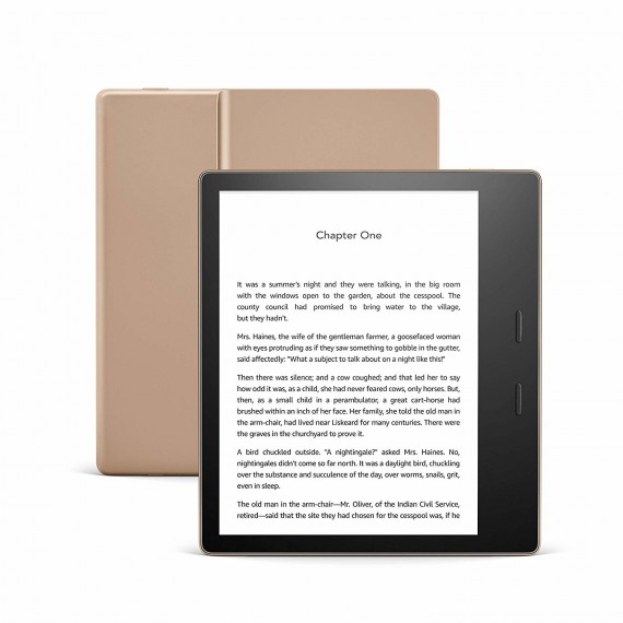 Amazon Kindle Oasis elektroniniu knygu skaityklė Lietimui jautrus ekranas 32 GB Wi-Fi Auksas