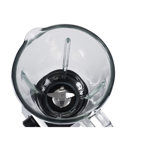 Camry Blender CR 4077 Tabletop, 500 W, Jar material Glass, Jar capacity 1.5 L, Ice crushing, Black/Stainless steel
