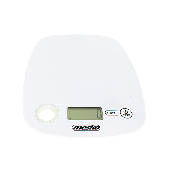 Mesko Kitchen scale MS 3159w Maximum weight (capacity) 5 kg, Graduation 1 g, Display type LCD, White